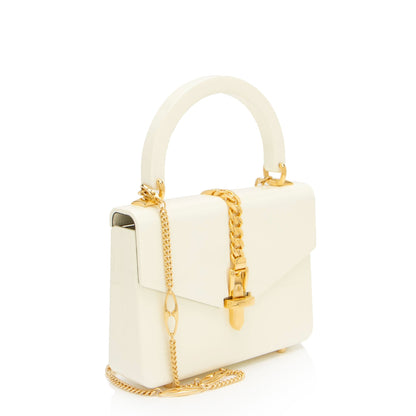 Gucci Plexiglass Sylvie 1969 Mini Top Handle (SHF-a361PU)