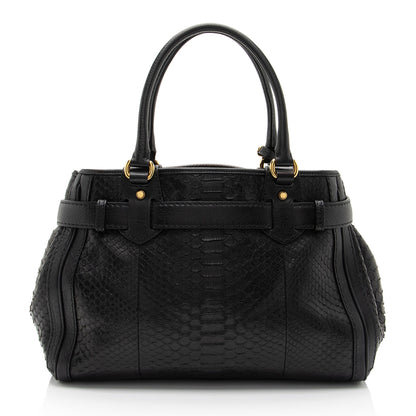 Gucci Python GG Running Medium Satchel (SHF-6xup9n)