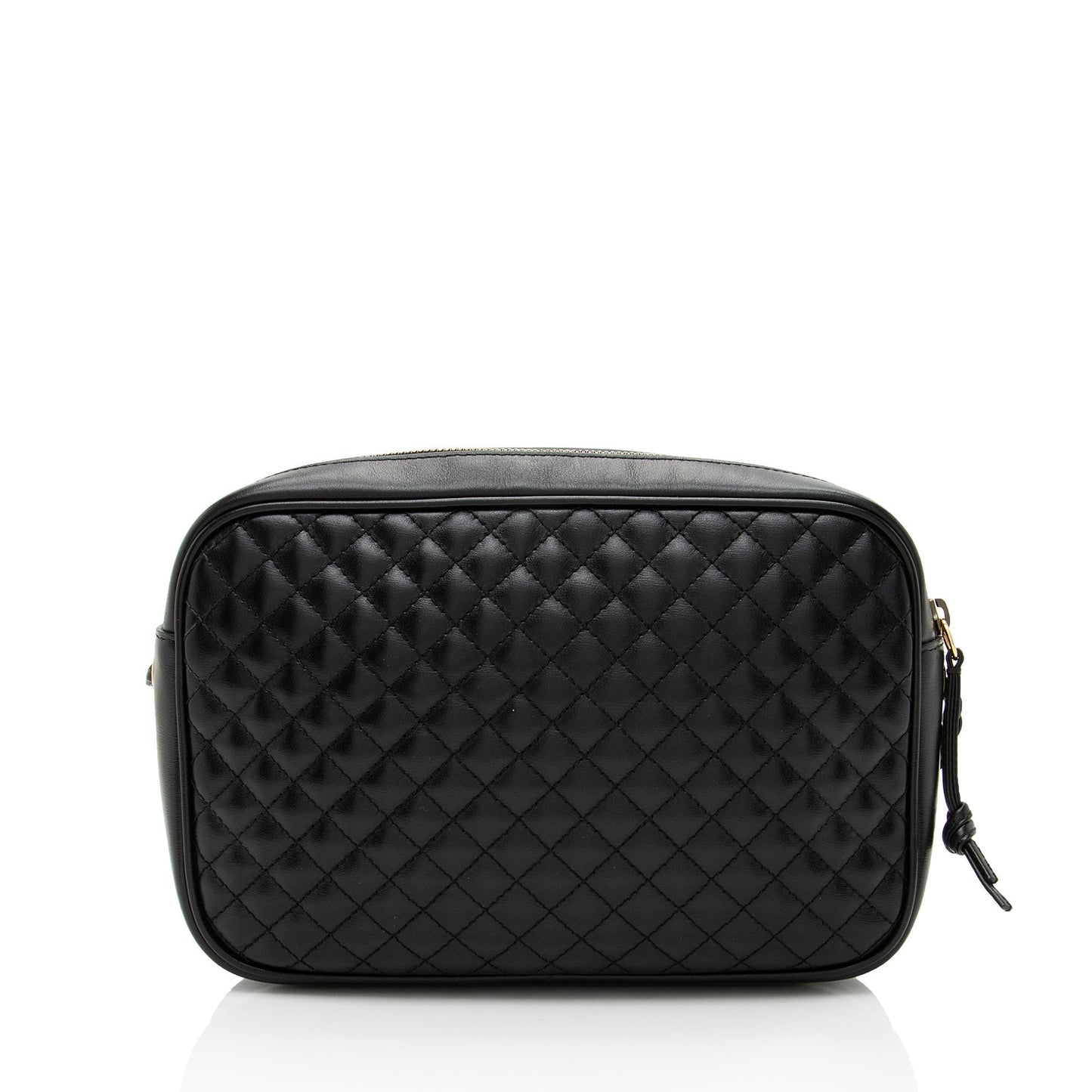 Gucci Quilted Leather Web Trapuntata Small Shoulder Bag