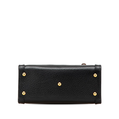 Gucci Small Calfskin Bamboo Diana Satchel