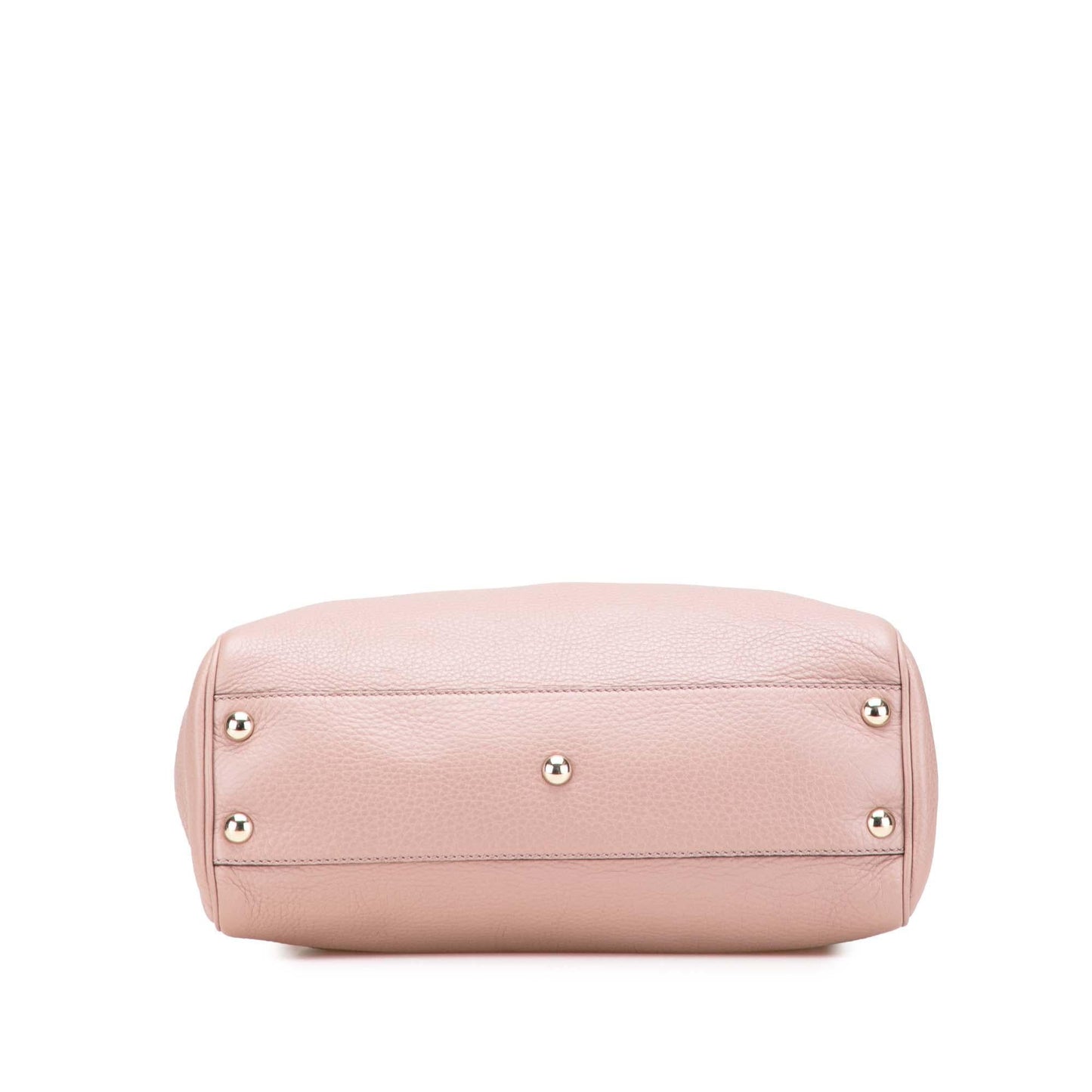 Gucci Small Calfskin Bamboo Shopper Satchel