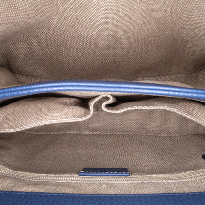 Gucci Small Dollar Calf Interlocking G Satchel