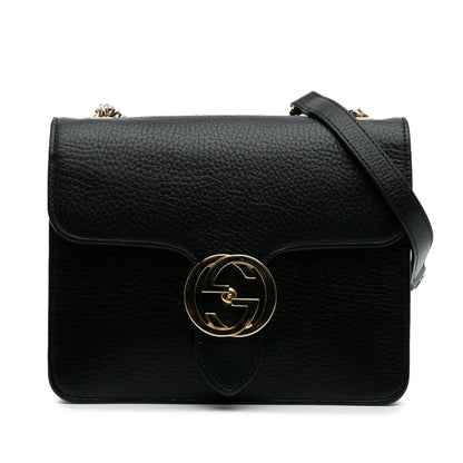 Gucci Small Dollar Calfskin Interlocking G Crossbody