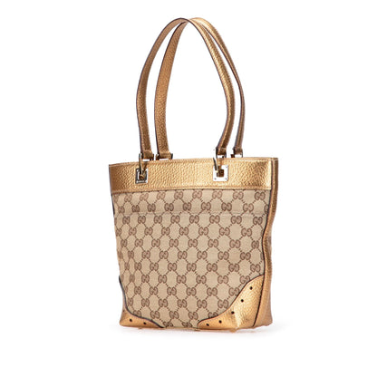 Gucci Small GG Canvas Punch Tote