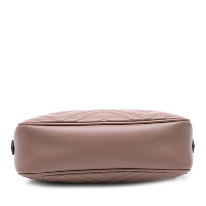 Gucci Small GG Marmont Matelasse Leather Crossbody