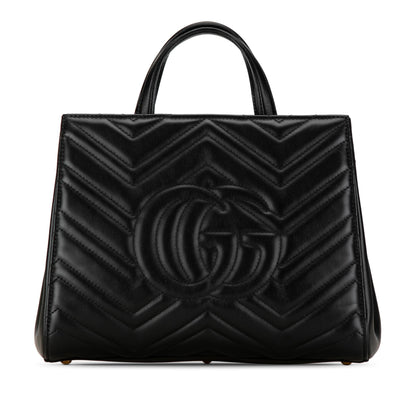 Gucci Small GG Marmont Matelasse Tote (SHG-SEH8S6)