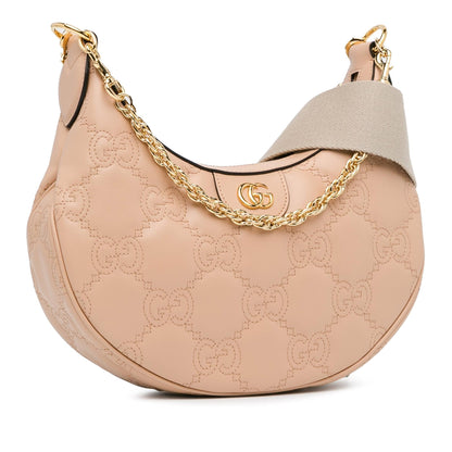 Gucci Small GG Matelasse Chain Satchel (SHG-vQqZPV)