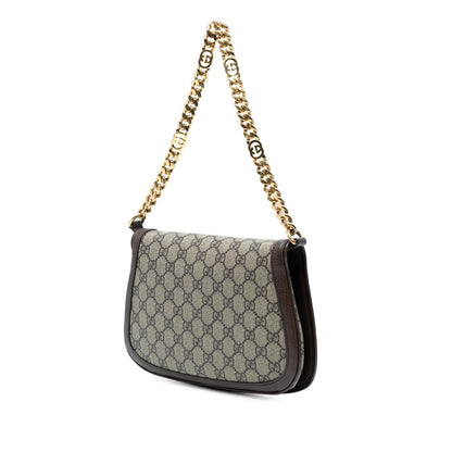 Gucci Small GG Supreme Blondie Chain Satchel
