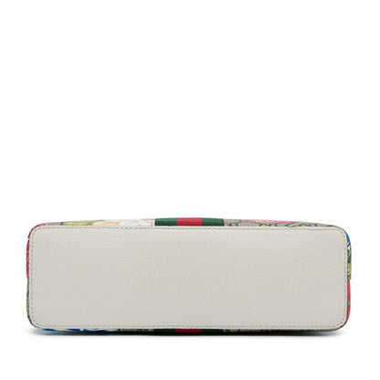 Gucci Small GG Supreme Flora Ophidia Dome (SHG-HswPWQ)