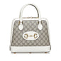 Gucci Small GG Supreme Horsebit 1955 Satchel