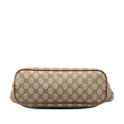Gucci Small GG Supreme Satchel (SHG-yrNoBg)