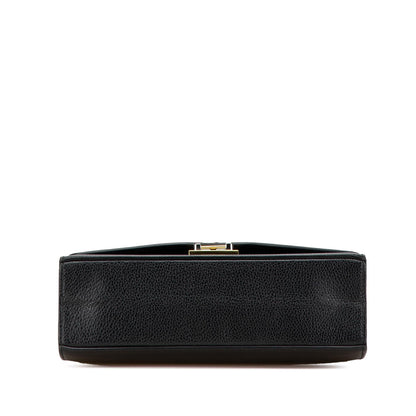 Gucci Small Grainy Calfskin Zumi Flap Crossbody