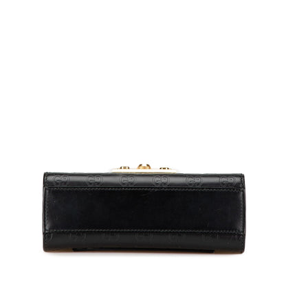 Gucci Small Guccissima Padlock Crossbody