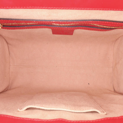 Gucci Small Guccissima Padlock Satchel