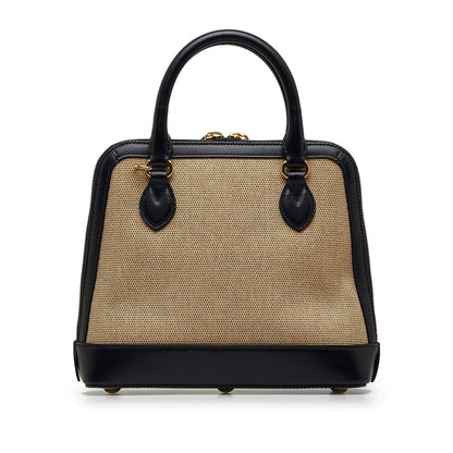 Gucci Small Horsebit 1955 Canvas Top Handle (SHG-SSDUyp)