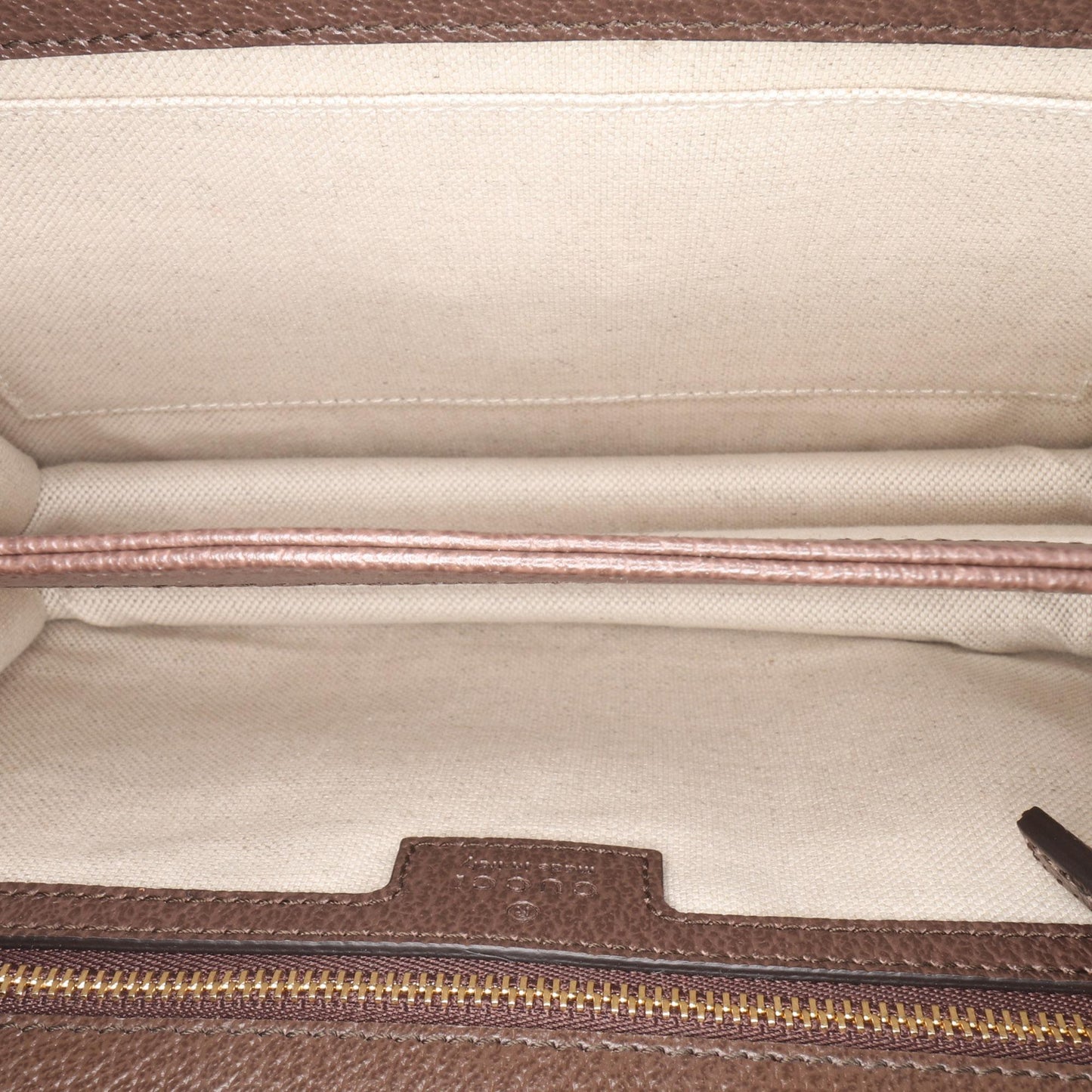 Gucci Small Jumbo GG Canvas Web Ophidia Top Handle Flap