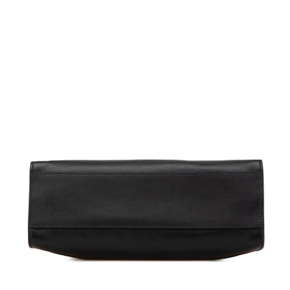 Gucci Small Leather Bamboo Nymphaea Satchel