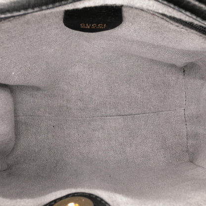 Gucci Small Leather Bamboo Satchel