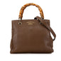 Gucci Small Leather Bamboo Shopper Satchel (SHG-qXAgyf)
