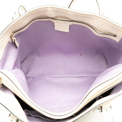 Gucci Small Leather Flora Nice Tote (SHG-PeGDJg)