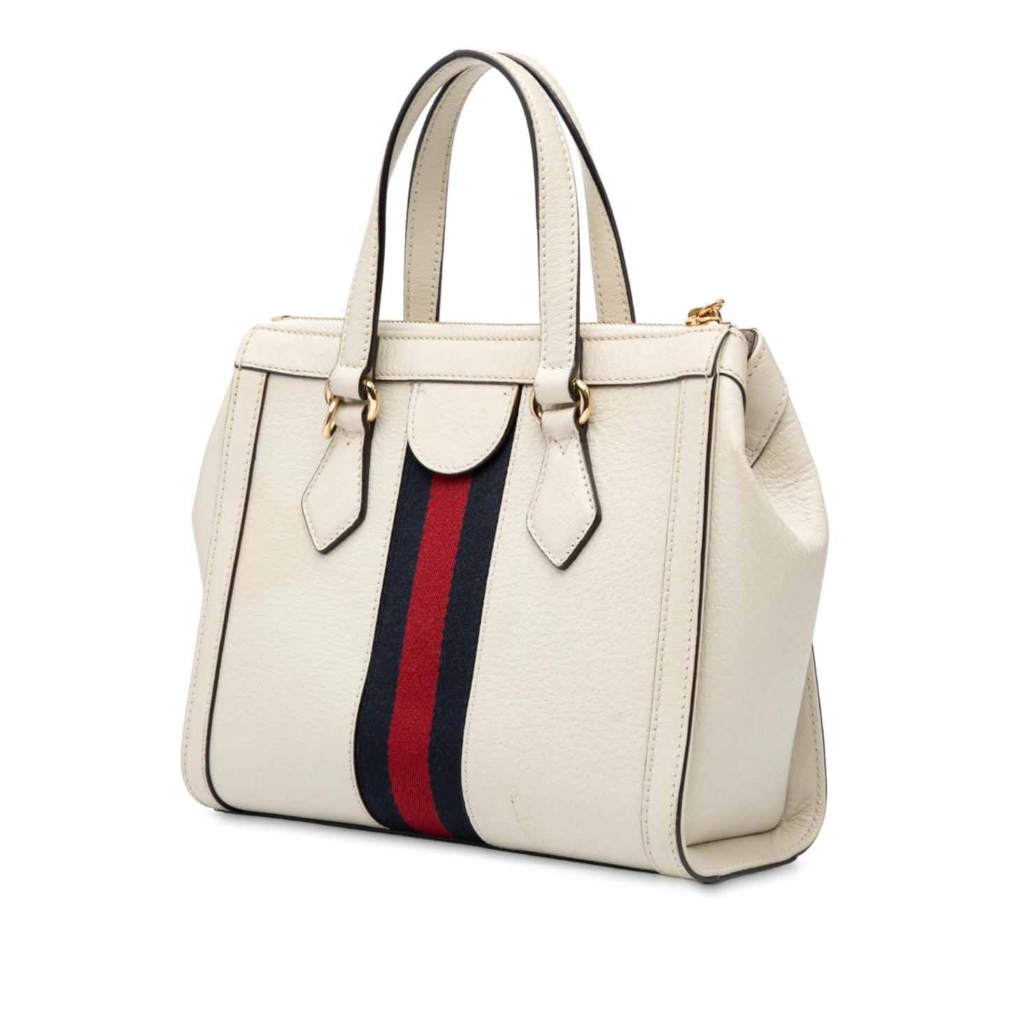Gucci Small Leather Ophidia Satchel
