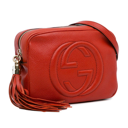 Gucci Small Leather Soho Disco Crossbody (SHG-FzQeKi)