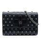 Gucci Small Leather Studded Miss Bamboo Crossbody