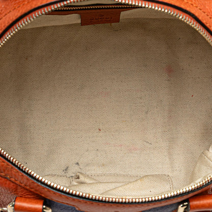 Gucci Small Leather Web Joy Boston Bag