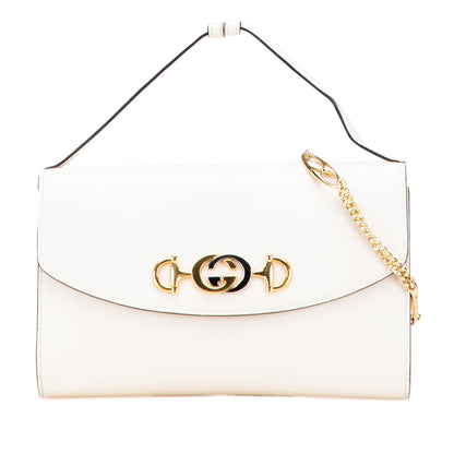 Gucci Small Leather Zumi Satchel
