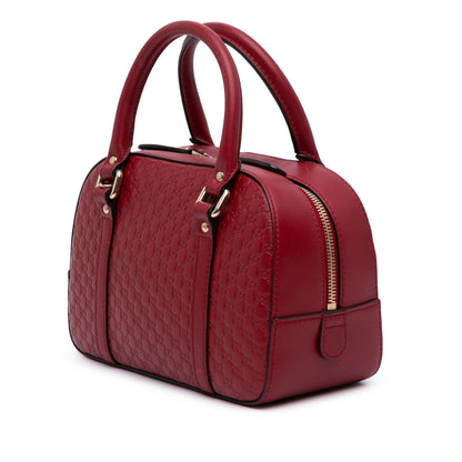 Gucci Small Microguccissima Bree Satchel