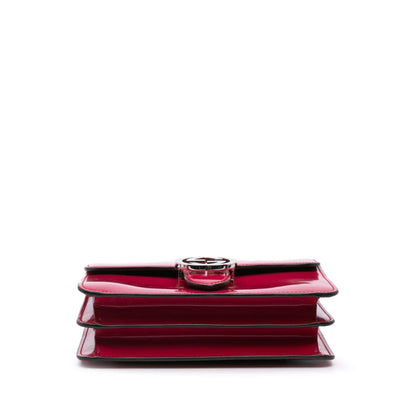 Gucci Small Polished Calfskin Interlocking G Dollar Crossbody