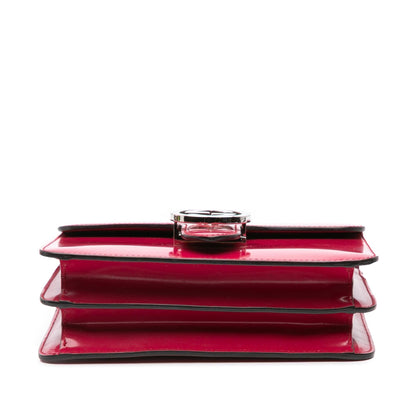 Gucci Small Polished Calfskin Interlocking G Dollar Crossbody