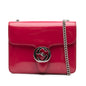 Gucci Small Polished Calfskin Interlocking G Dollar Crossbody
