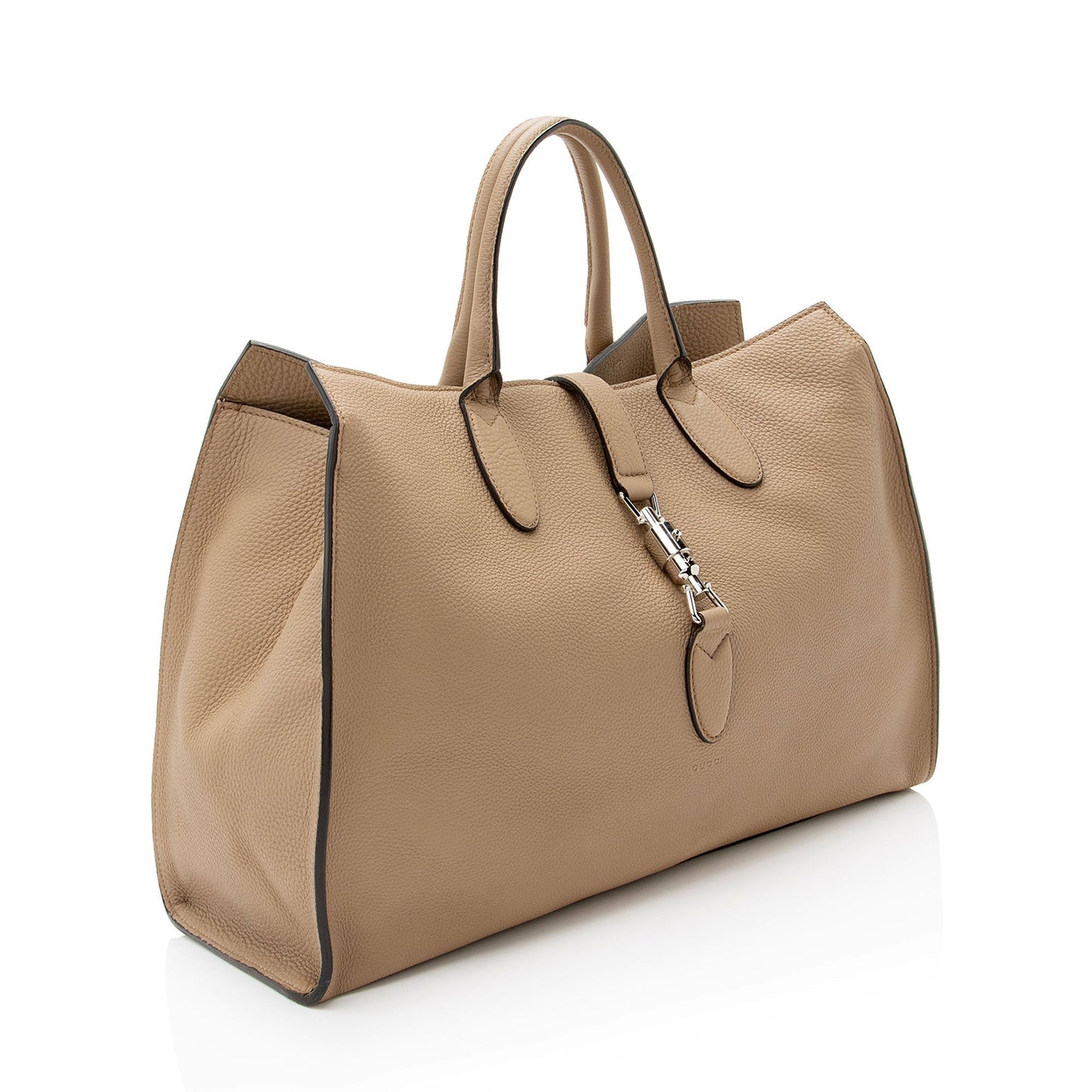 Gucci Soft Pebbled Leather Jackie Medium Tote