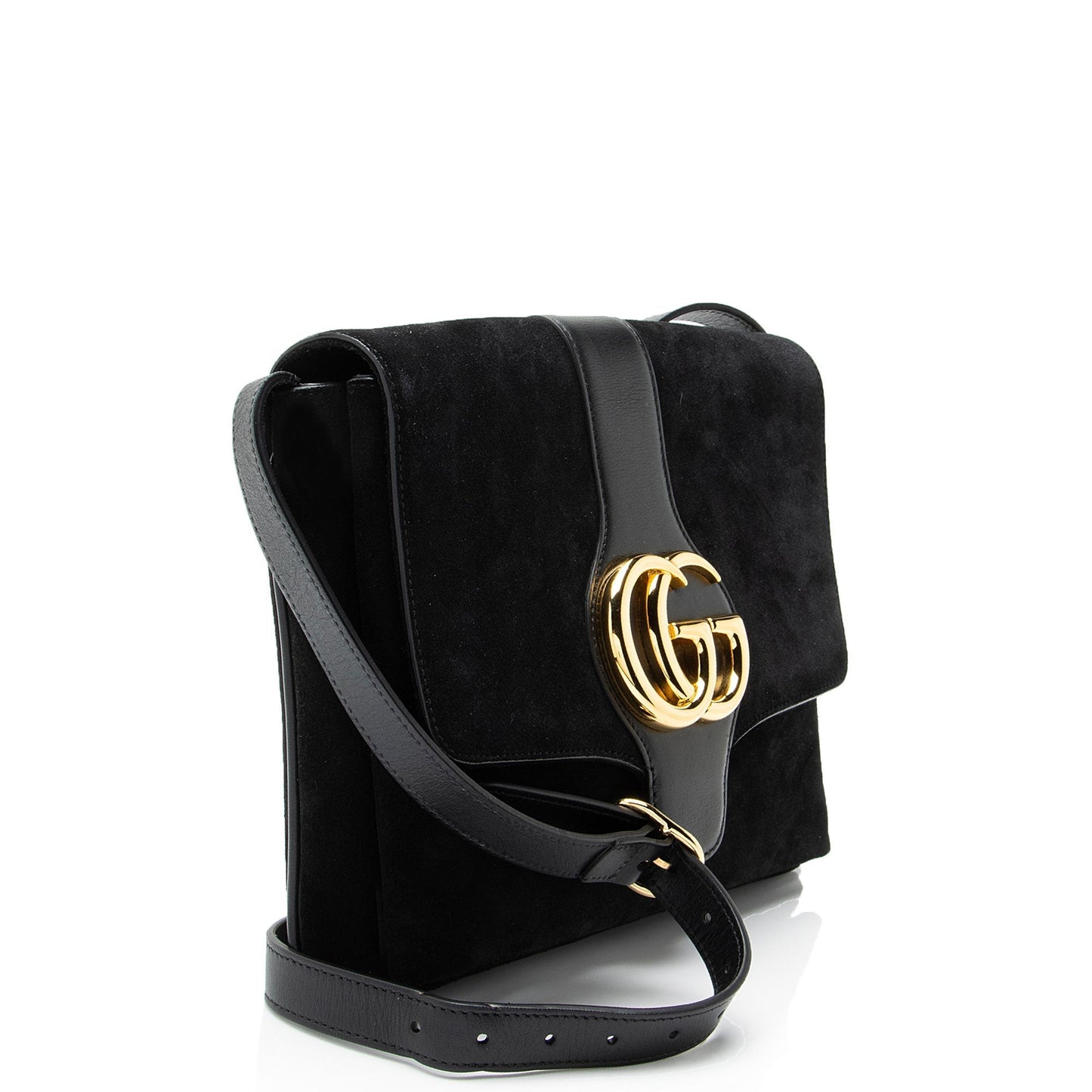 Gucci Suede Arli Medium Shoulder Bag