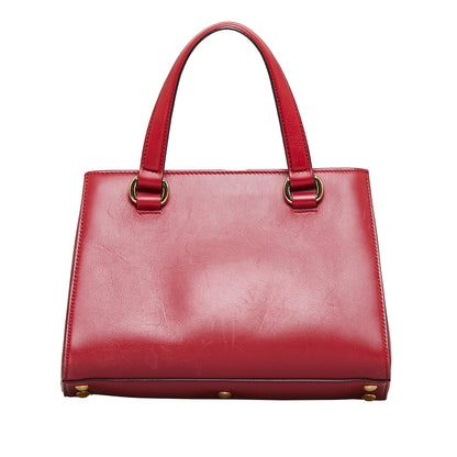 Gucci Sylvie Web Top Handle Satchel (SHG-LR59qo)