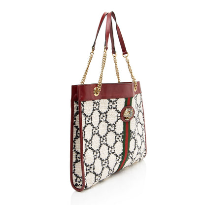 Gucci GG Tweed Rajah Large Tote