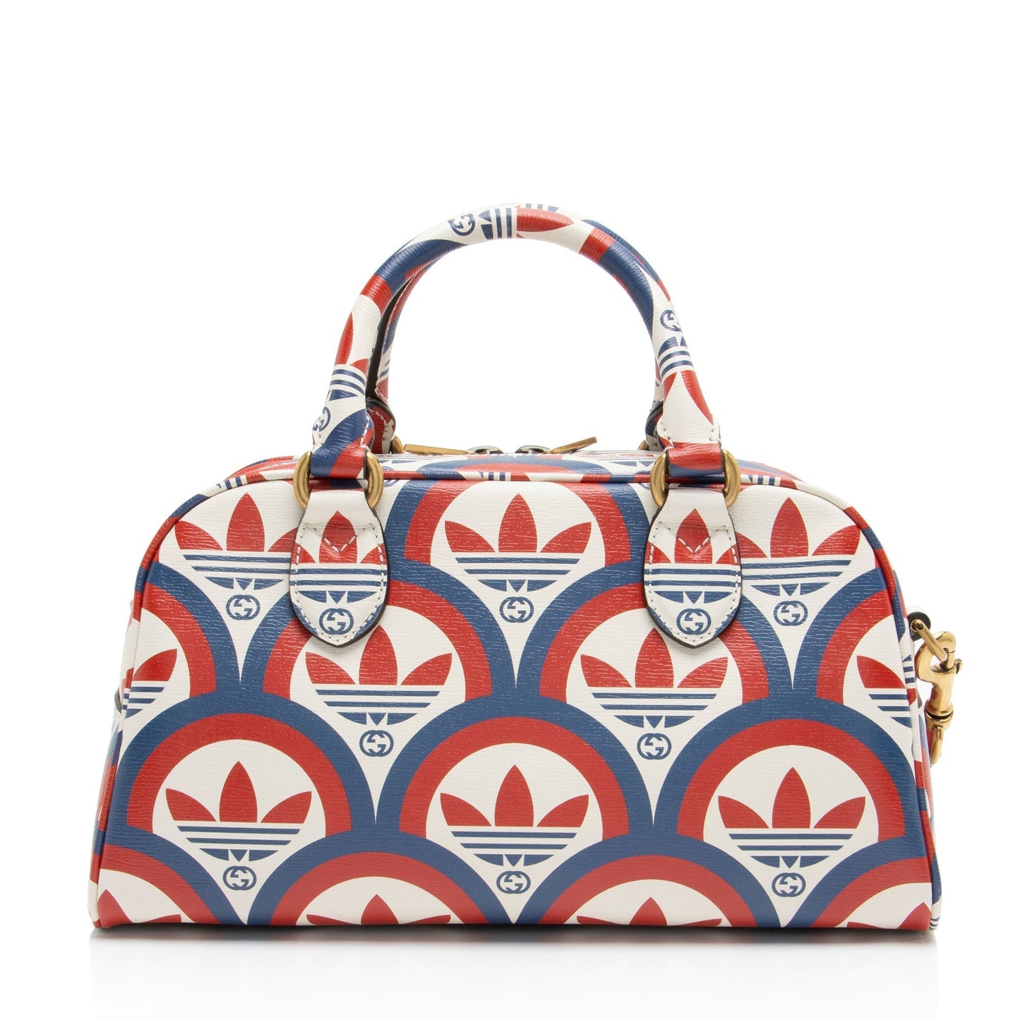 Gucci x Adidas Calfskin Interlocking G Mini Duffle