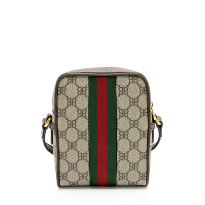 Gucci x Balenciaga BB Supreme The Hacker Project Mini Zip Messenger