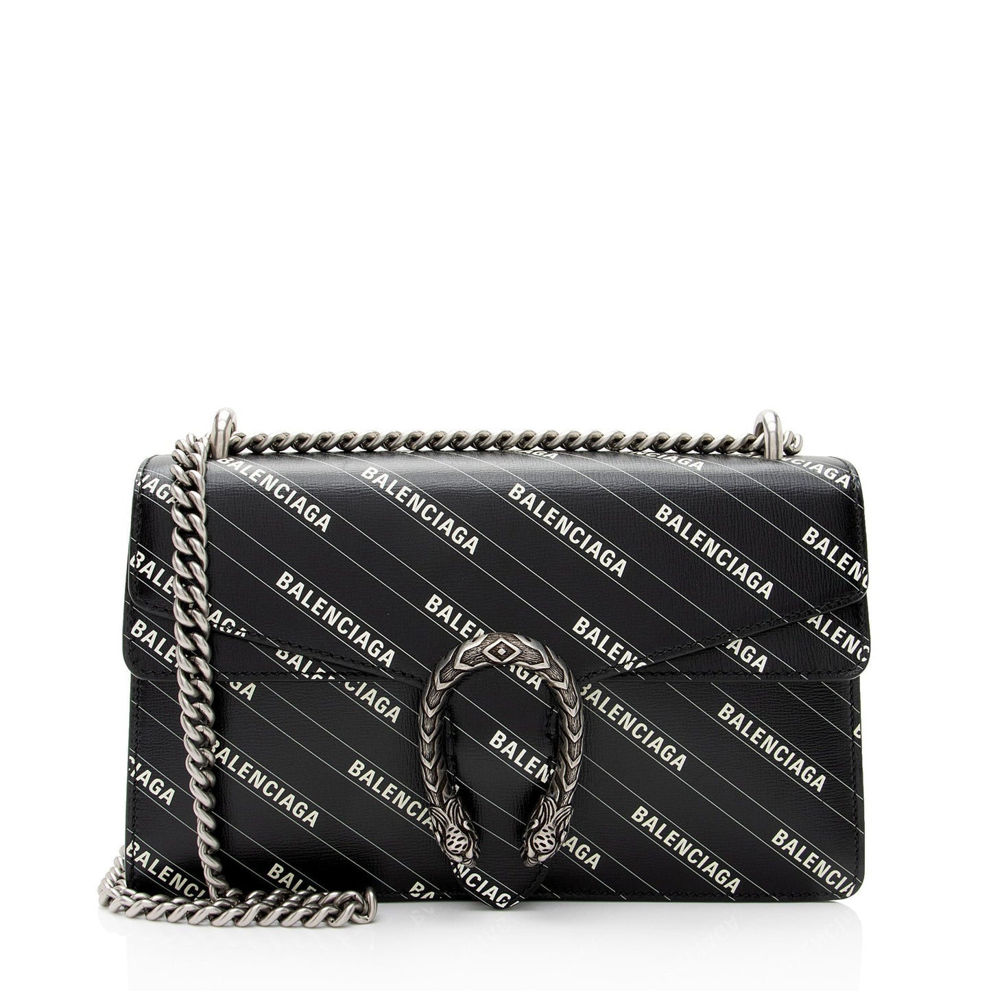 Gucci X Balenciaga Leather Dionysus The Hacker Project Small Shoulder Bag Shf-Qnmspe