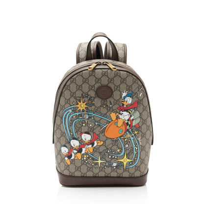 Gucci x Disney GG Supreme Donald Duck Small Backpack