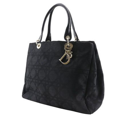 Christian Dior Tote Bag JCA449449 Nylon canvas black Canage Women