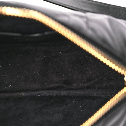 Christian Dior Lambskin Cannage Small Dior Vibe Hobo Bag Black