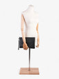 Saint Laurent Cassandre Wristlet Tablet Pouch Black Matelasse Leather