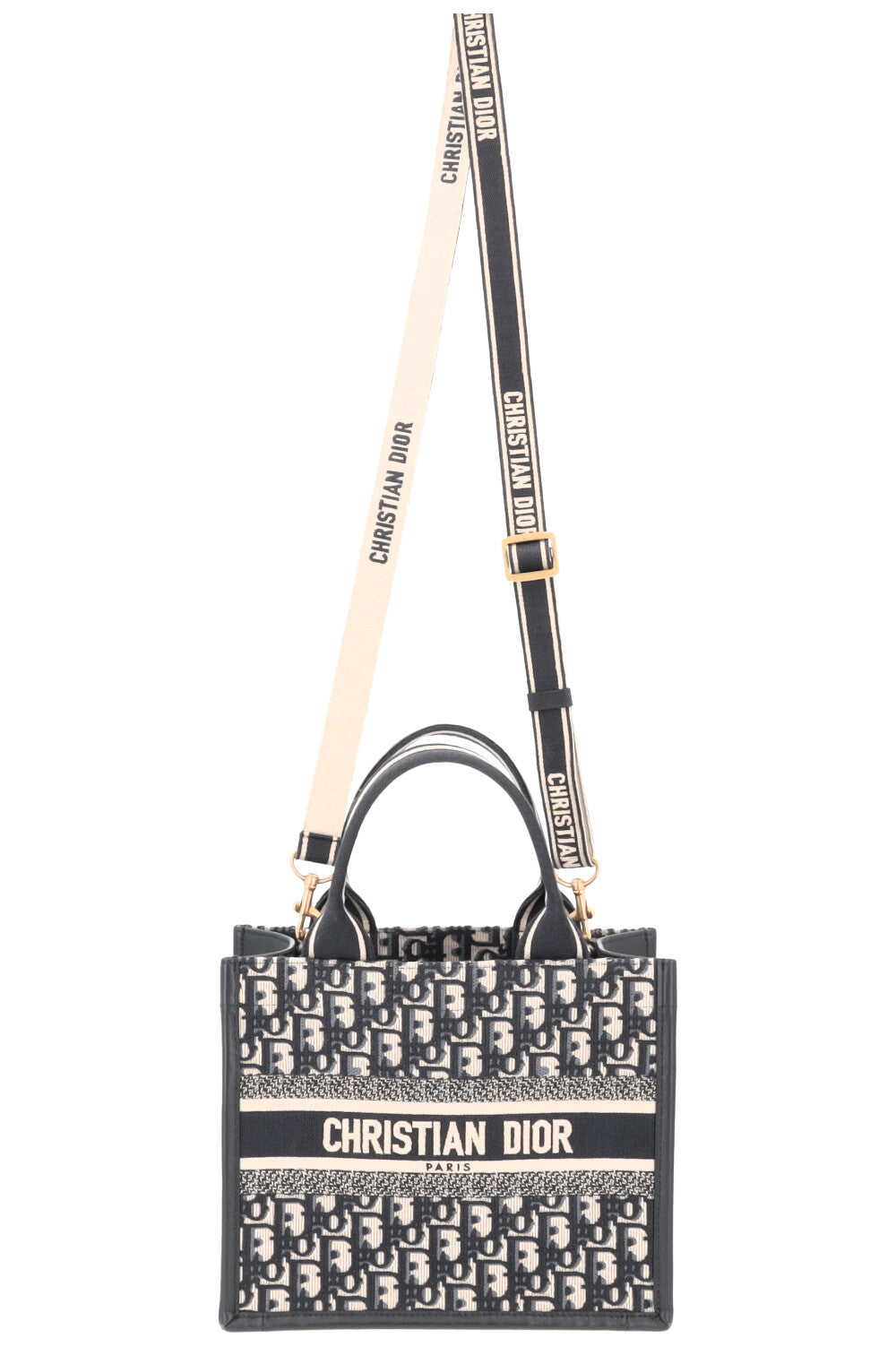 Christian Dior Book Tote Oblique Small