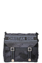 Christian Dior Diorcamp Messenger Camouflage Canvas Navy Black