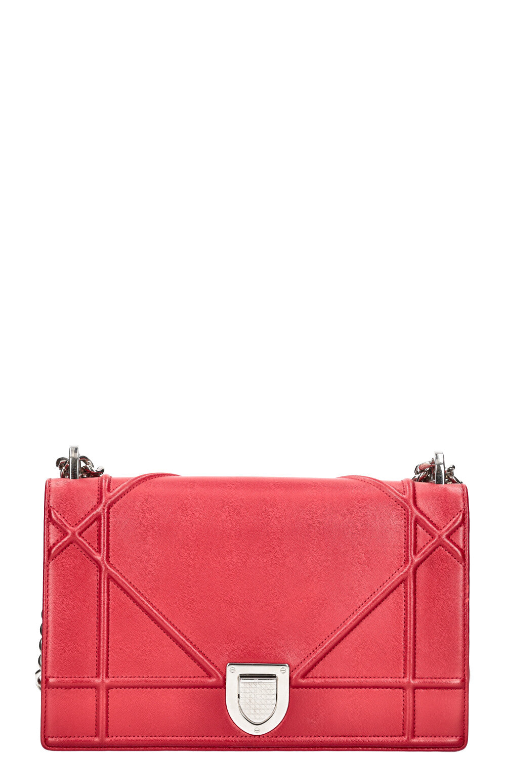 Christian Dior Diorama Medium Crossbody Bag Red