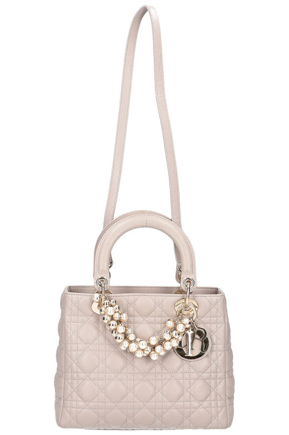 Christian Dior Lady Dior Bag Medium Cannage Grey
