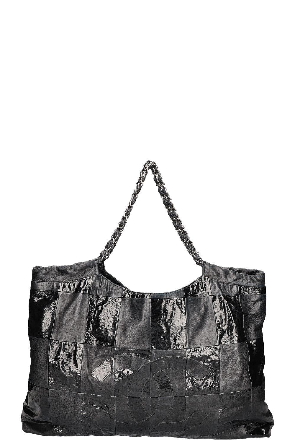 Chanel Brooklyn Tote Patchwork Black