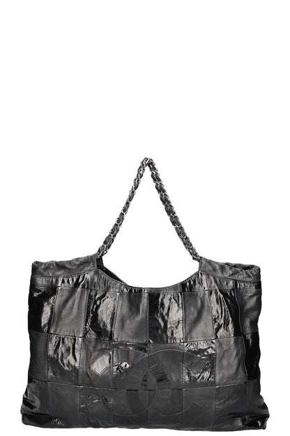 Chanel Brooklyn Tote Patchwork Black